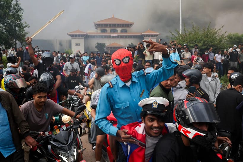 Nepal’s Gen Z Protesters Rise Against Corruption and Social Media Ban nepal